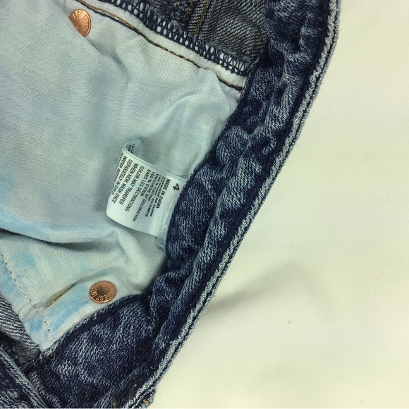 AMERICAN EAGLE PATCHED JEAN SHORTS SIZE 4 - Picture 6 of 6